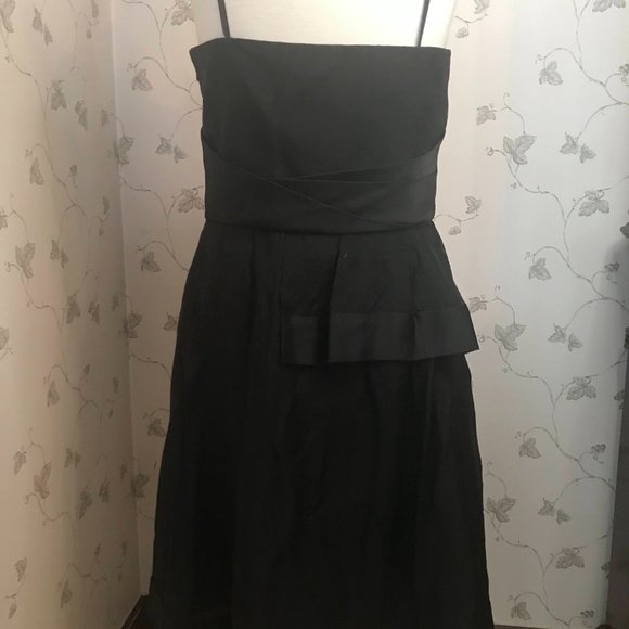 max and cleo Little Black Dress; straps removable - Size 10 - Picture 3 of 5